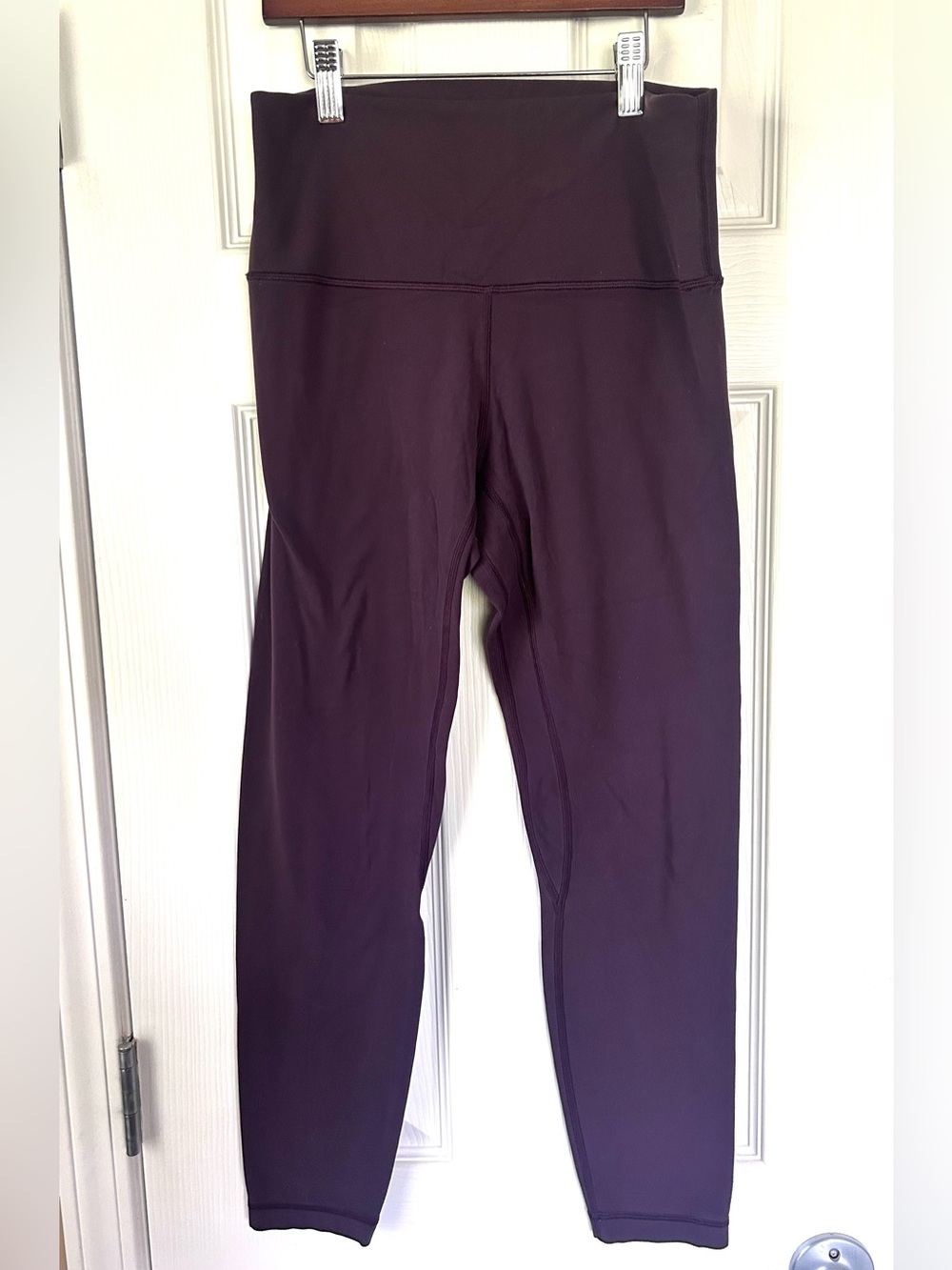 Lululemon Fast & Free High Rise Leggings Deep Plum Size 6 to 8
